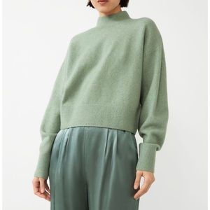 & Other Stories Mock Neck Sweater